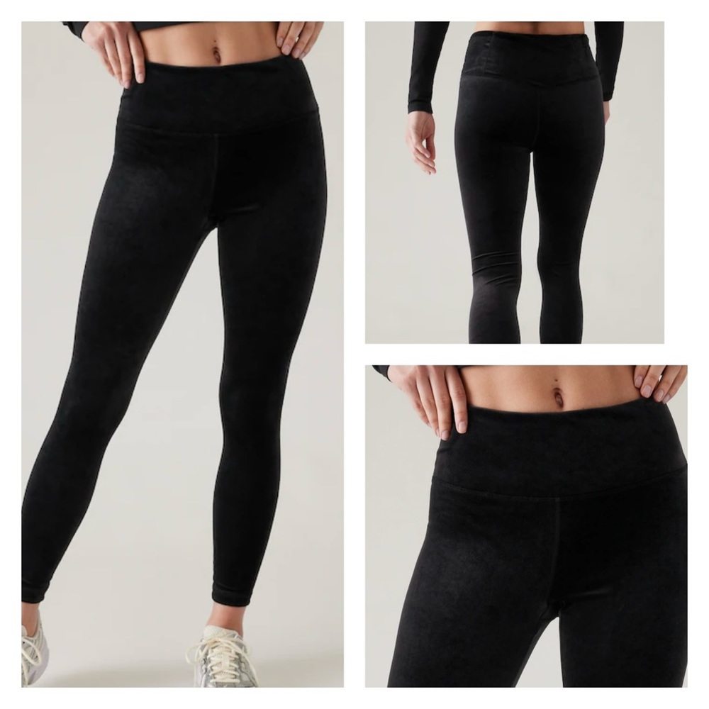 Athleta Elation velvet tight